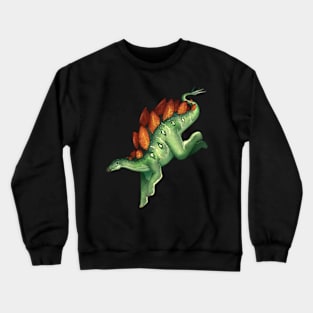 Cozy Stegosaurus Crewneck Sweatshirt